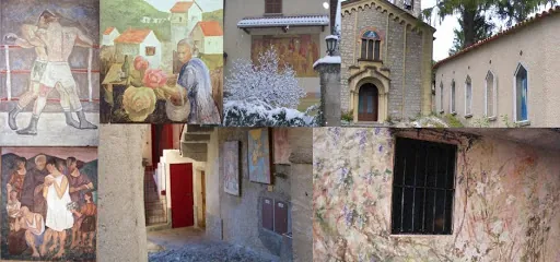 Galleria all'aperto dell'affresco di Arcumeggia