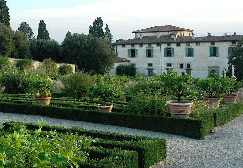 Giardino della Villa a Castello