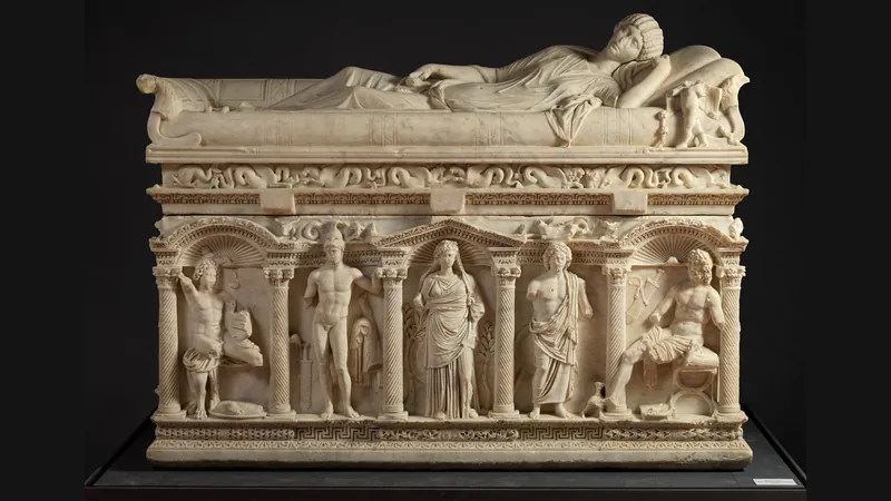 Museo archeologico nazionale del Melfese "Massimo Pallottino" - Sarcofago di Rapolla