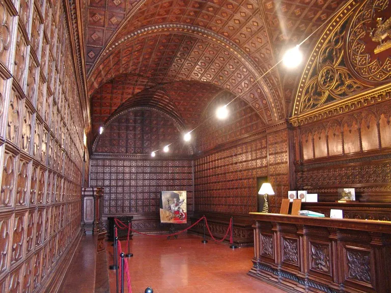 Sala dell'udienza del Nobile Collegio della Mercanzia