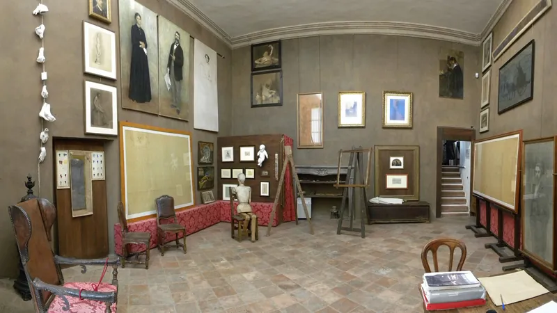 Studio del pittore Giuseppe Pellizza da Volpedo