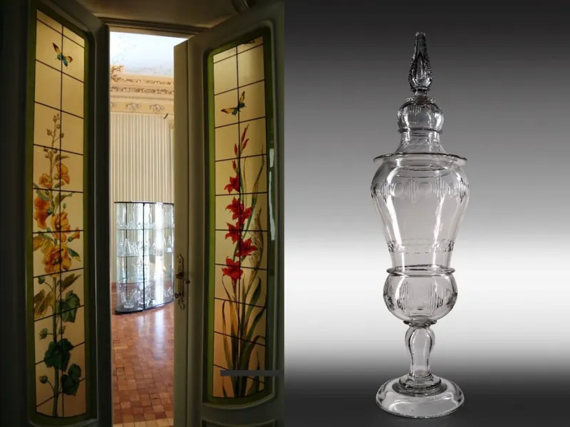 Villa Rosa, Museo dell'Arte Vetraria Altarese